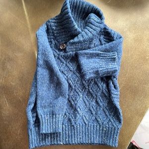 Cat & Jack toddler knitted sweater Blue